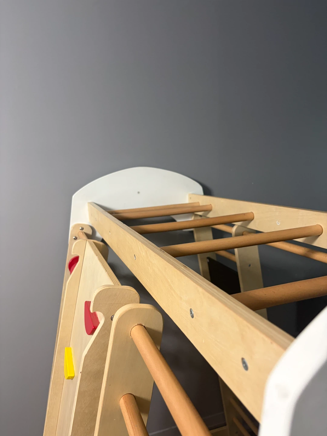 Wooden Kids Indoor Playground Climbing Gym - photo 5