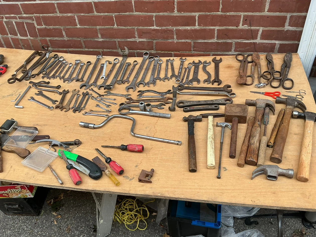 Assorted Wrenches, Hammers, Snips & Science !