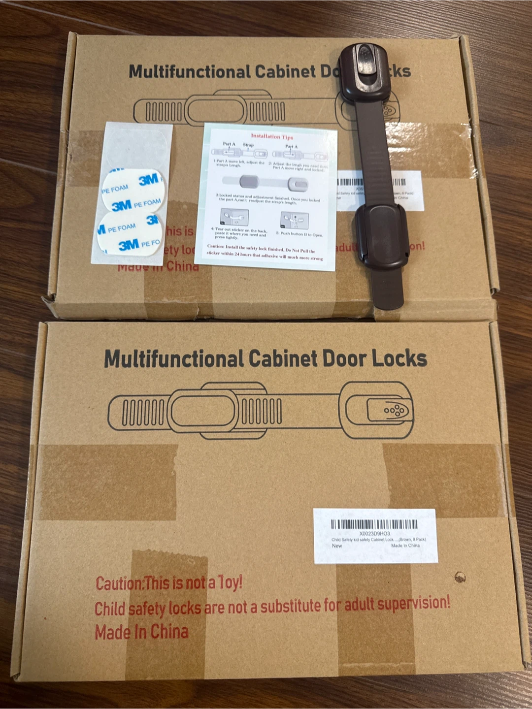 Multifunctional Cabinet Door Locks (8 Pack+7)
