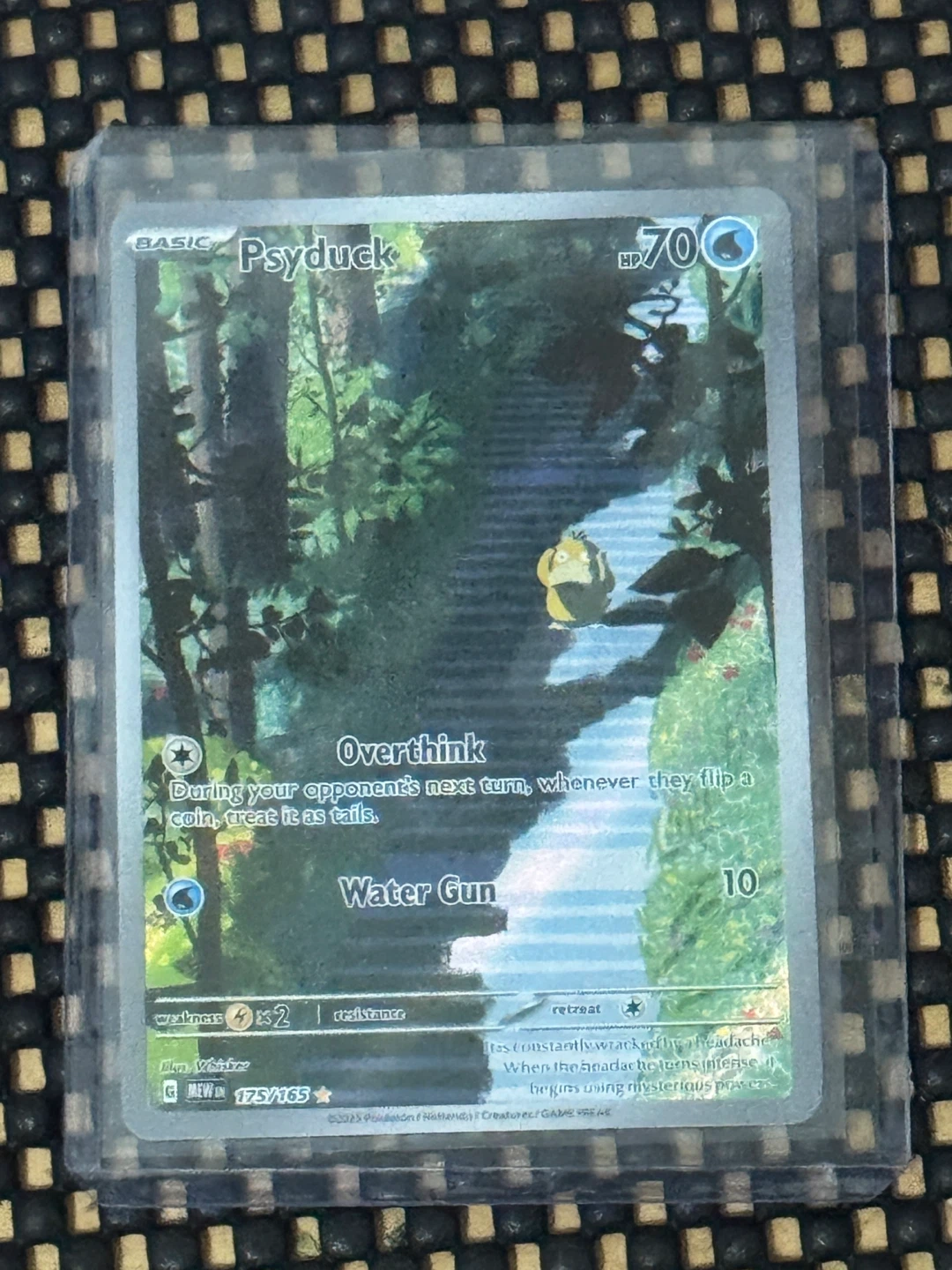 Psyduck 175/165 Illustration Rare Pokemon Card