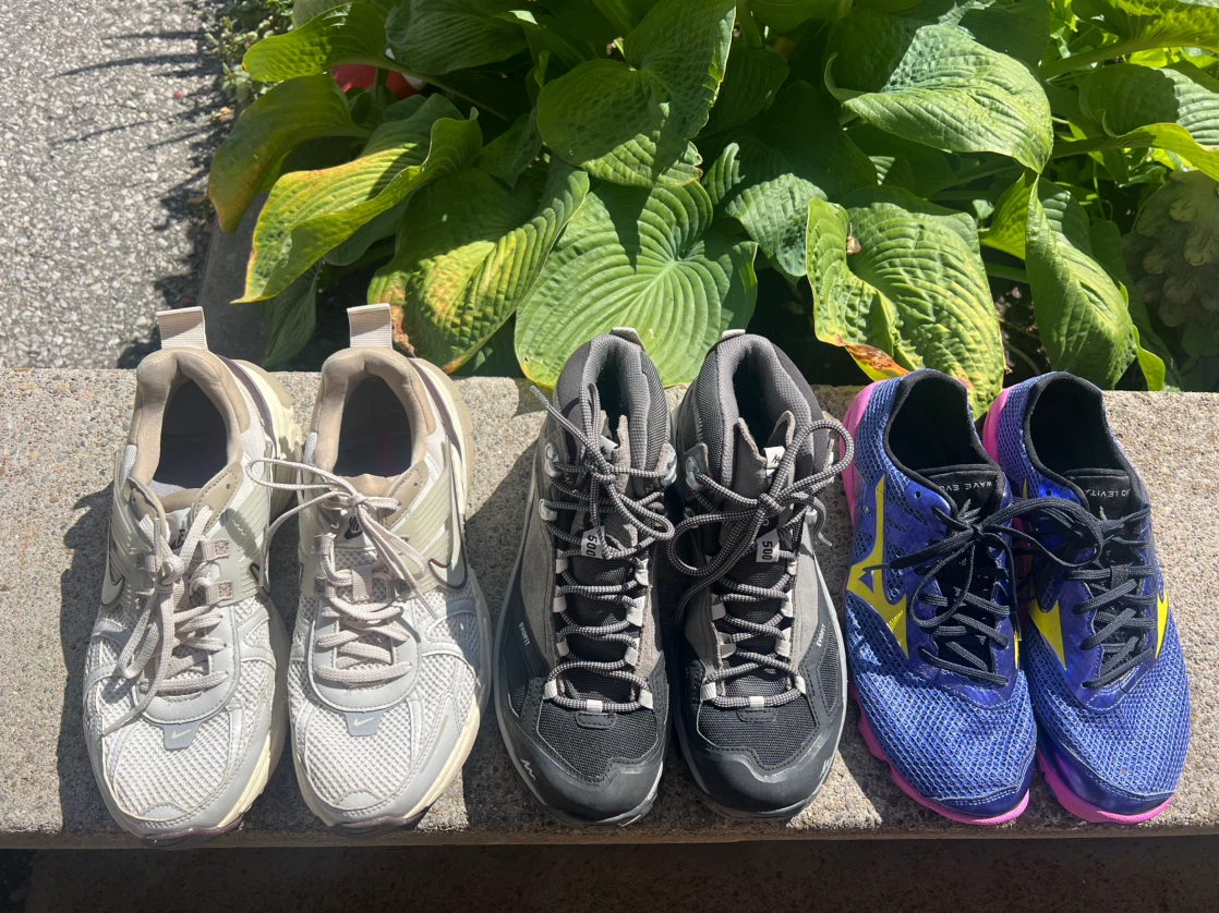 Selection of Three Pairs of Athletic Shoes