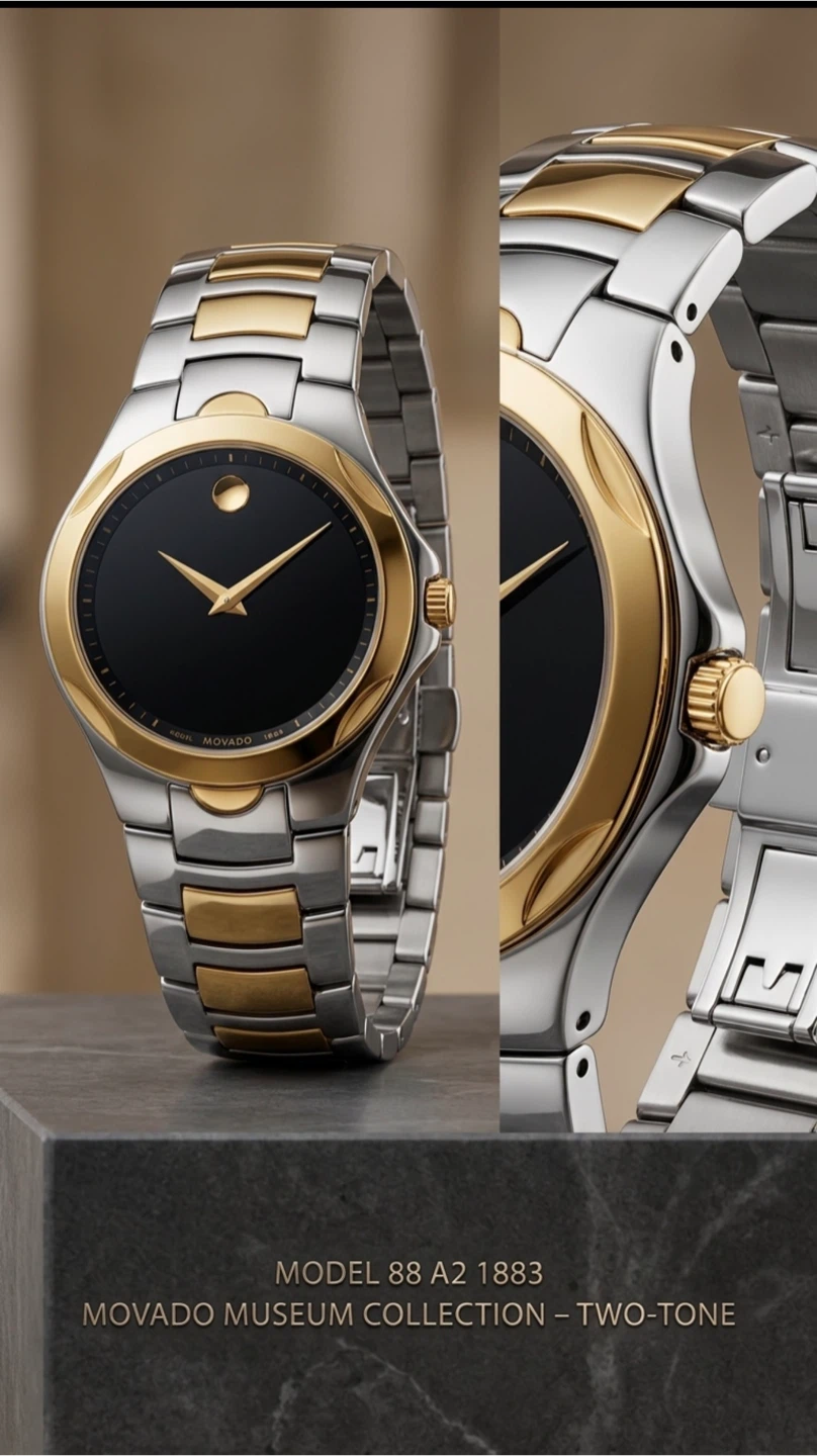 Movado Museum Two-Tone Watch Like New – $499 CAD OBO