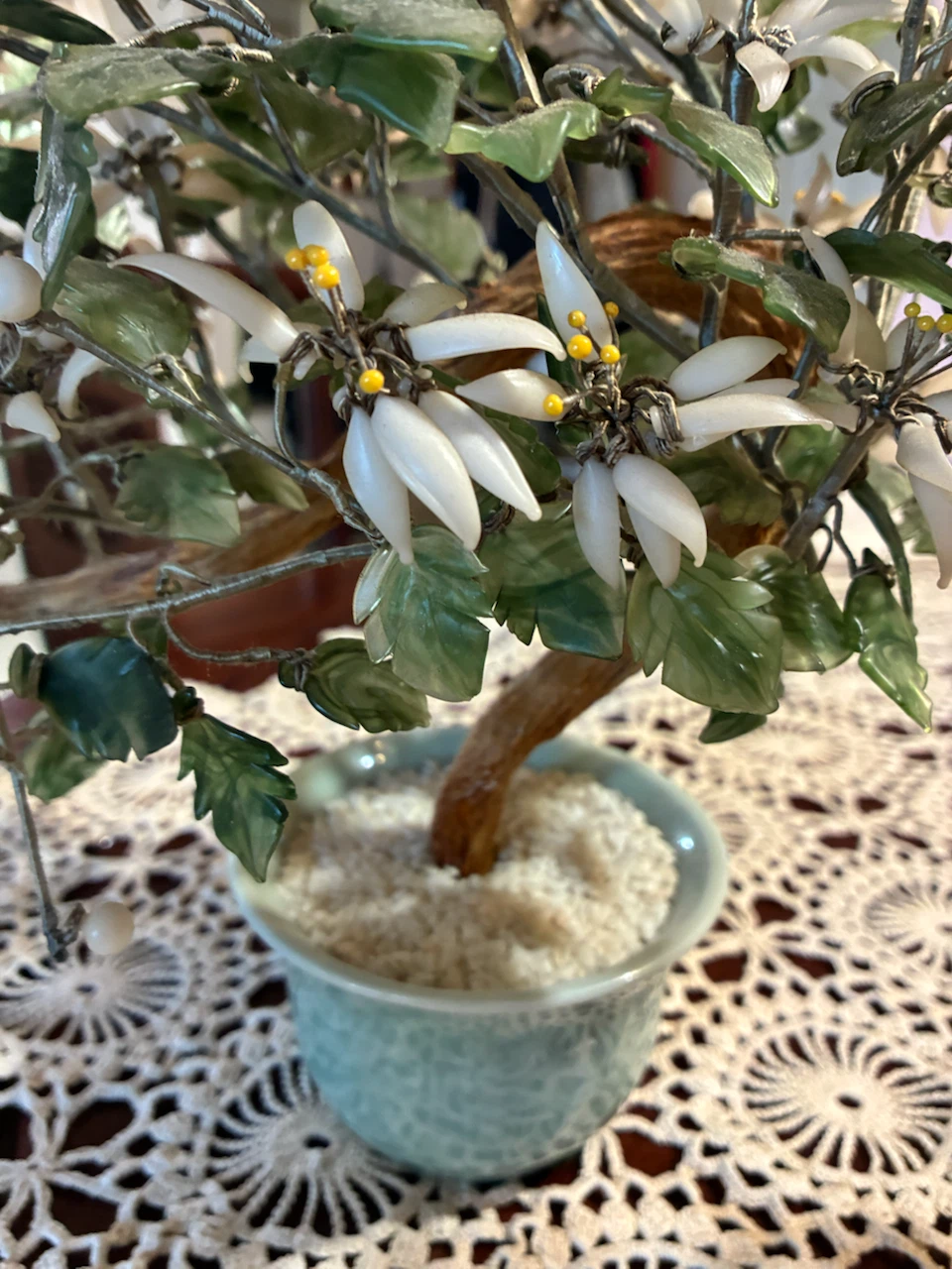 Decorative Jade Stone Bonsai Tree