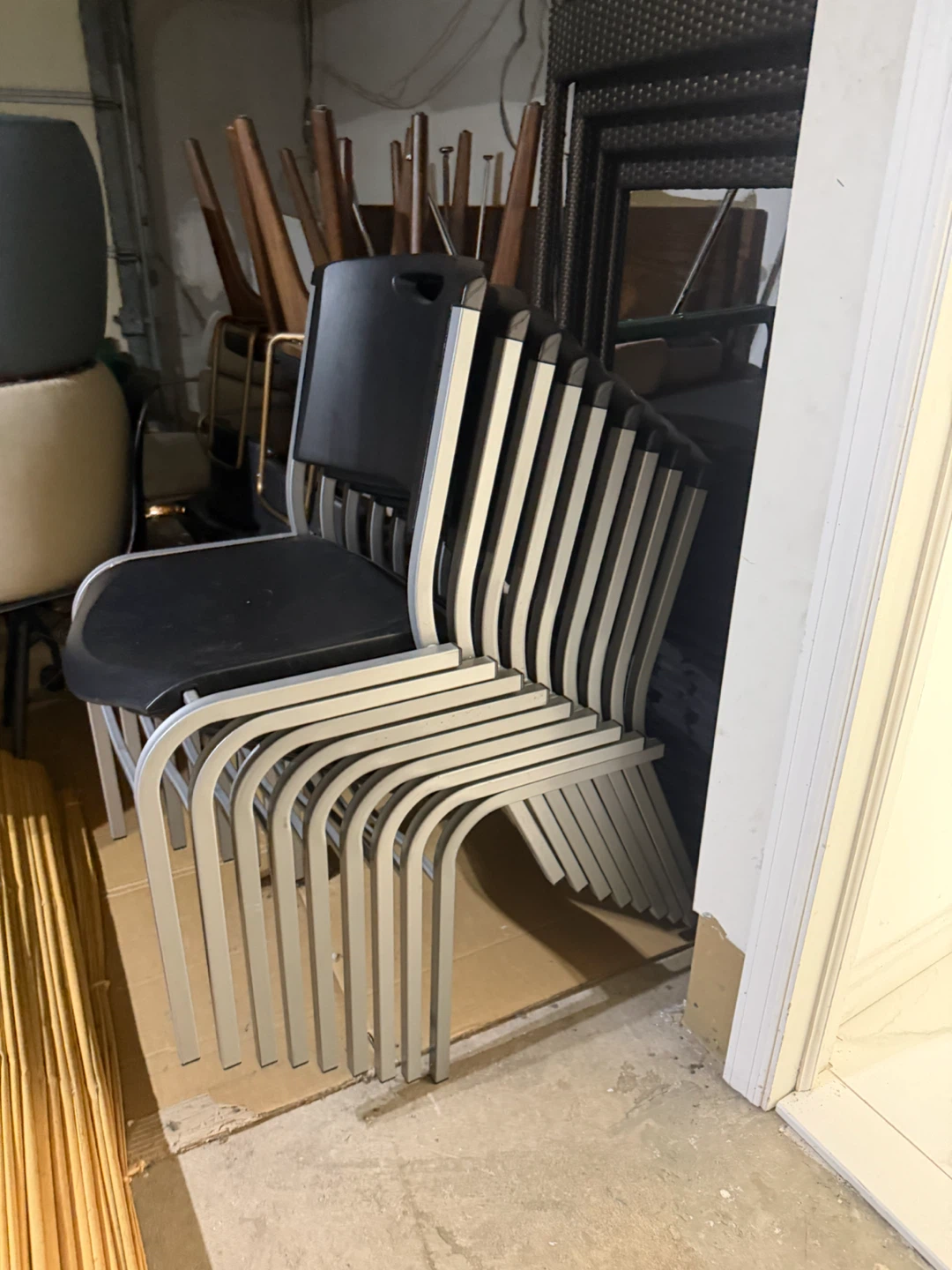 Lifetime stacking chairs