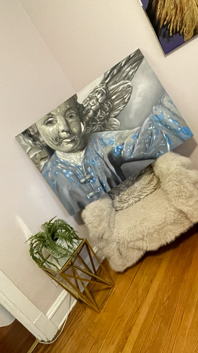 Large Angel Oil Painting - photo 2