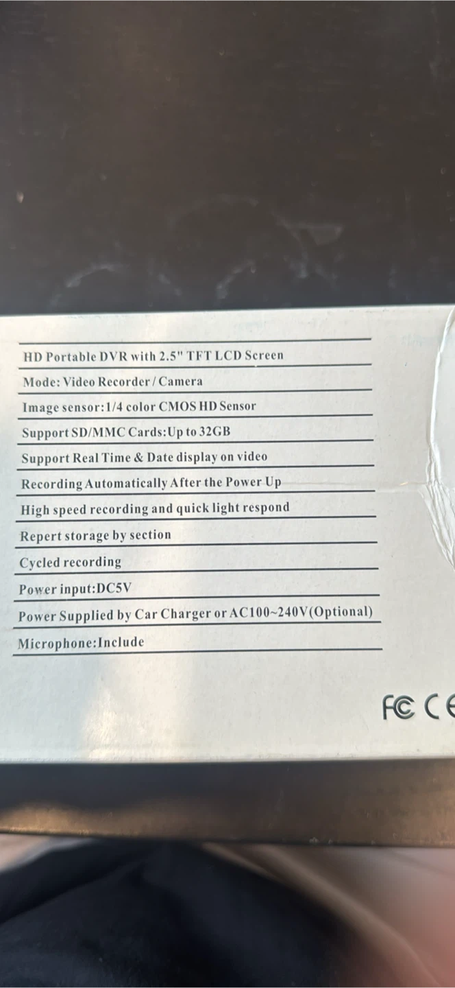 HD Portable DVR with 2.5" TFT LCD Screen - photo 3