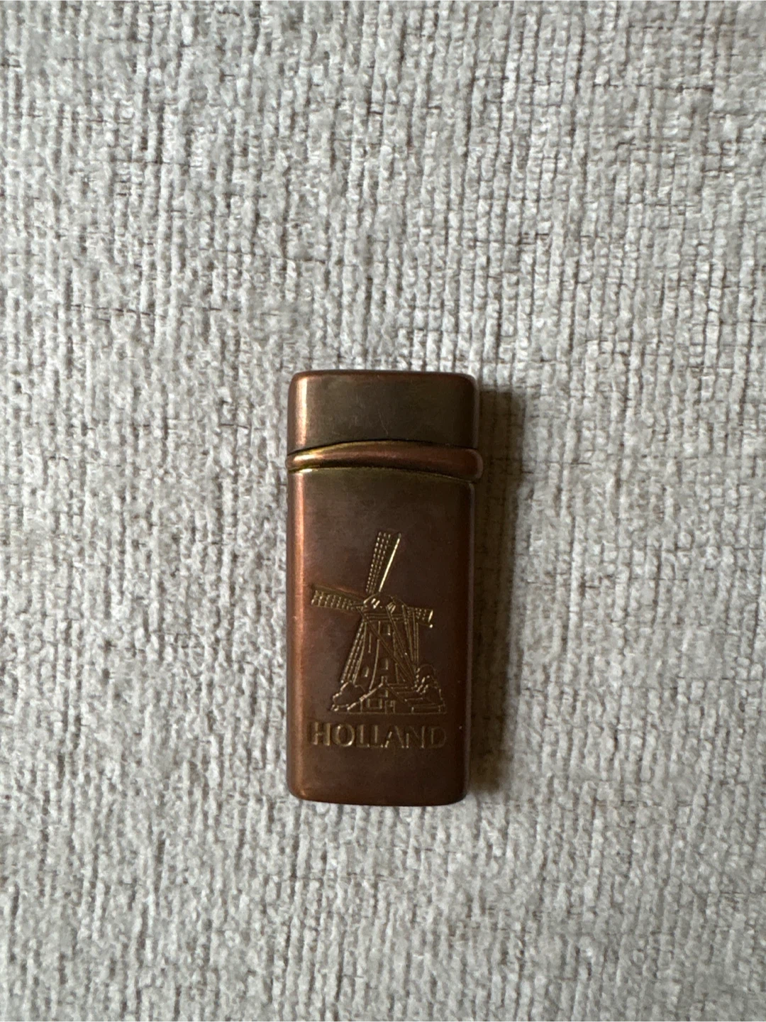 Vintage Holland Windmill Metal Lighter