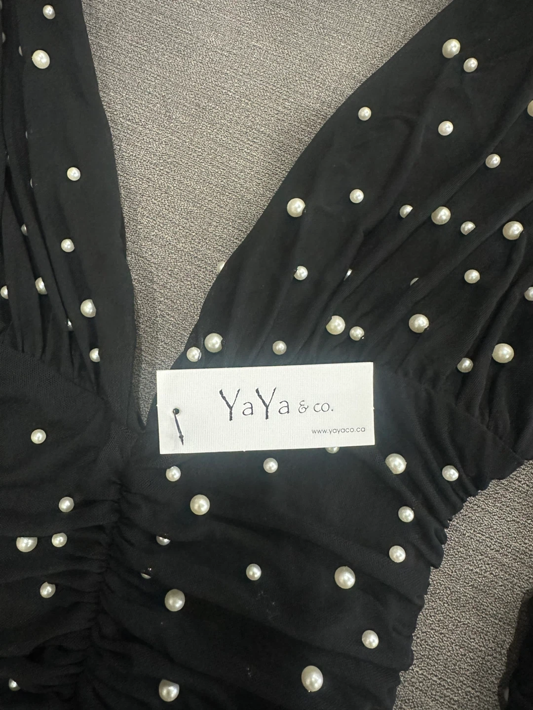 YaYa & Co. Nikki Pearl Embellished Dress - photo 2