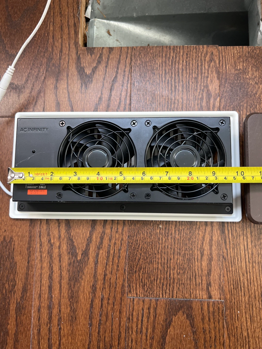 AC Infinity AirTap Series Register Booster Fan - photo 3