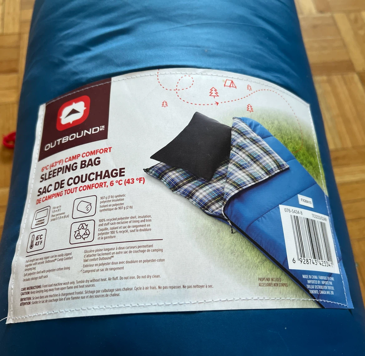Outbound Camp Comfort Sleeping Bag