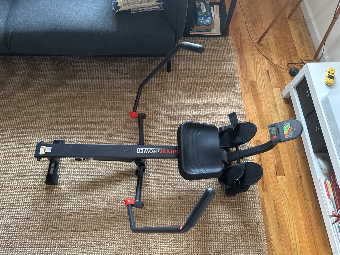 Sunny Health & Fitness Rowing Machine - photo 2