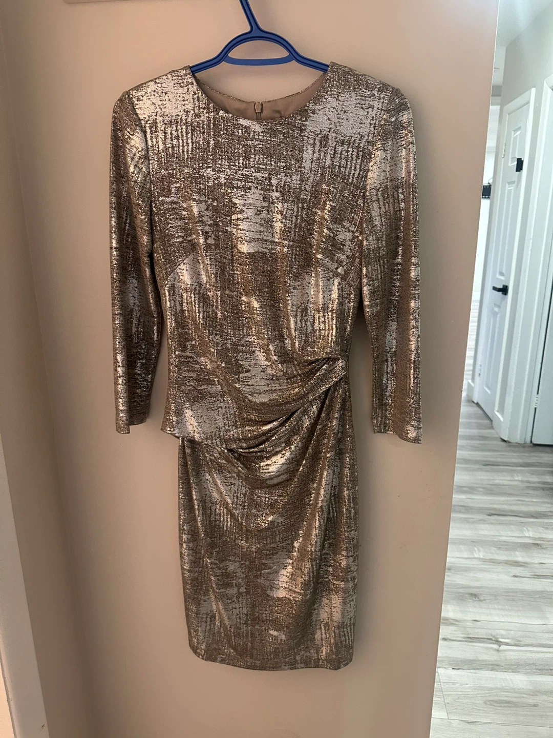 Vince Camuto Metallic Dress Size 4