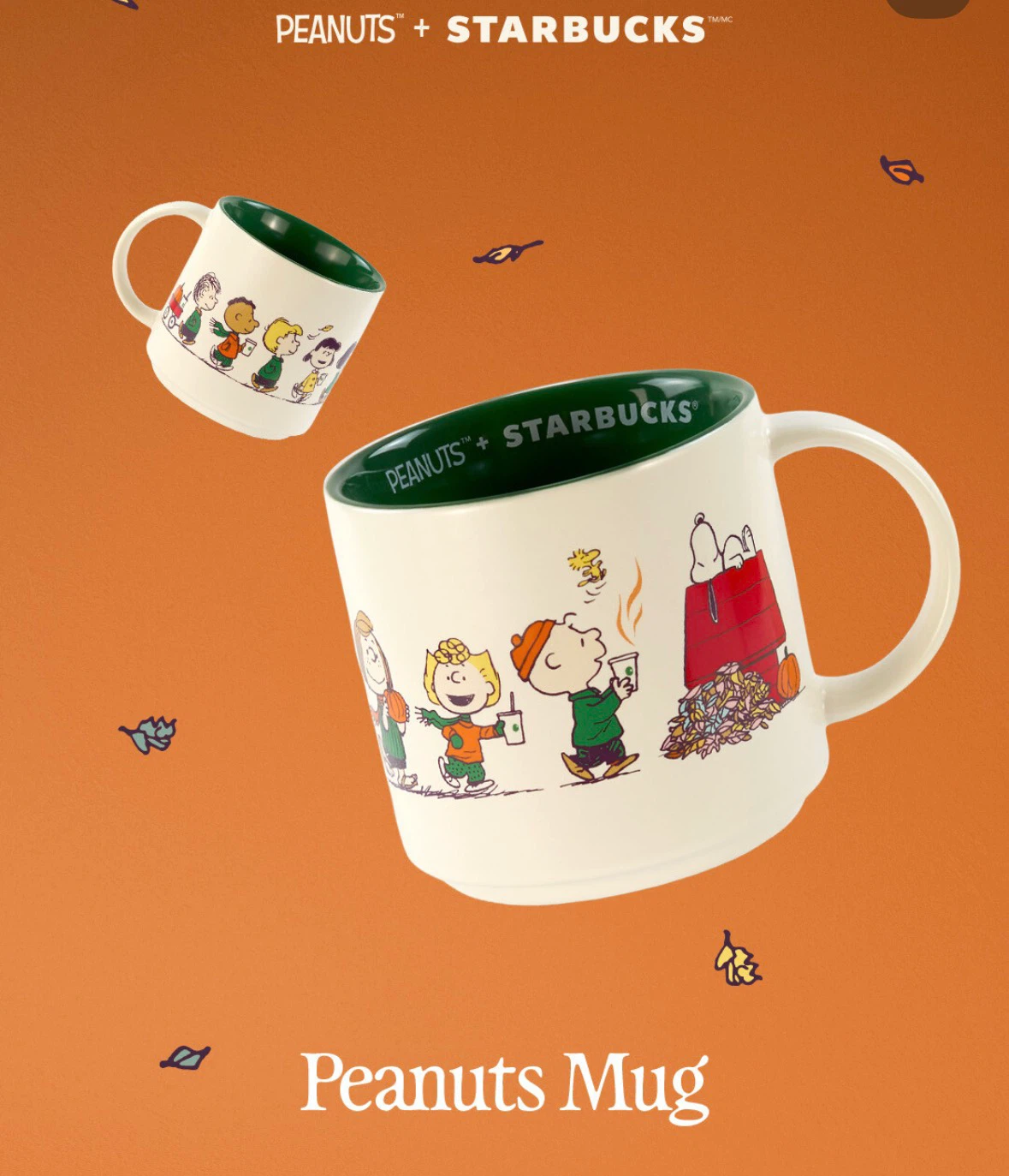 2026 Peanuts + Starbucks Fall Edition Mug - photo 2