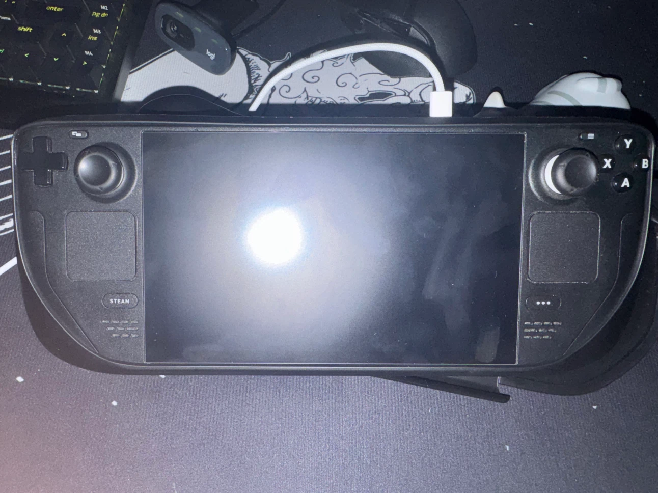 Steam Deck 256gb LCD + 512gb sd card + dock