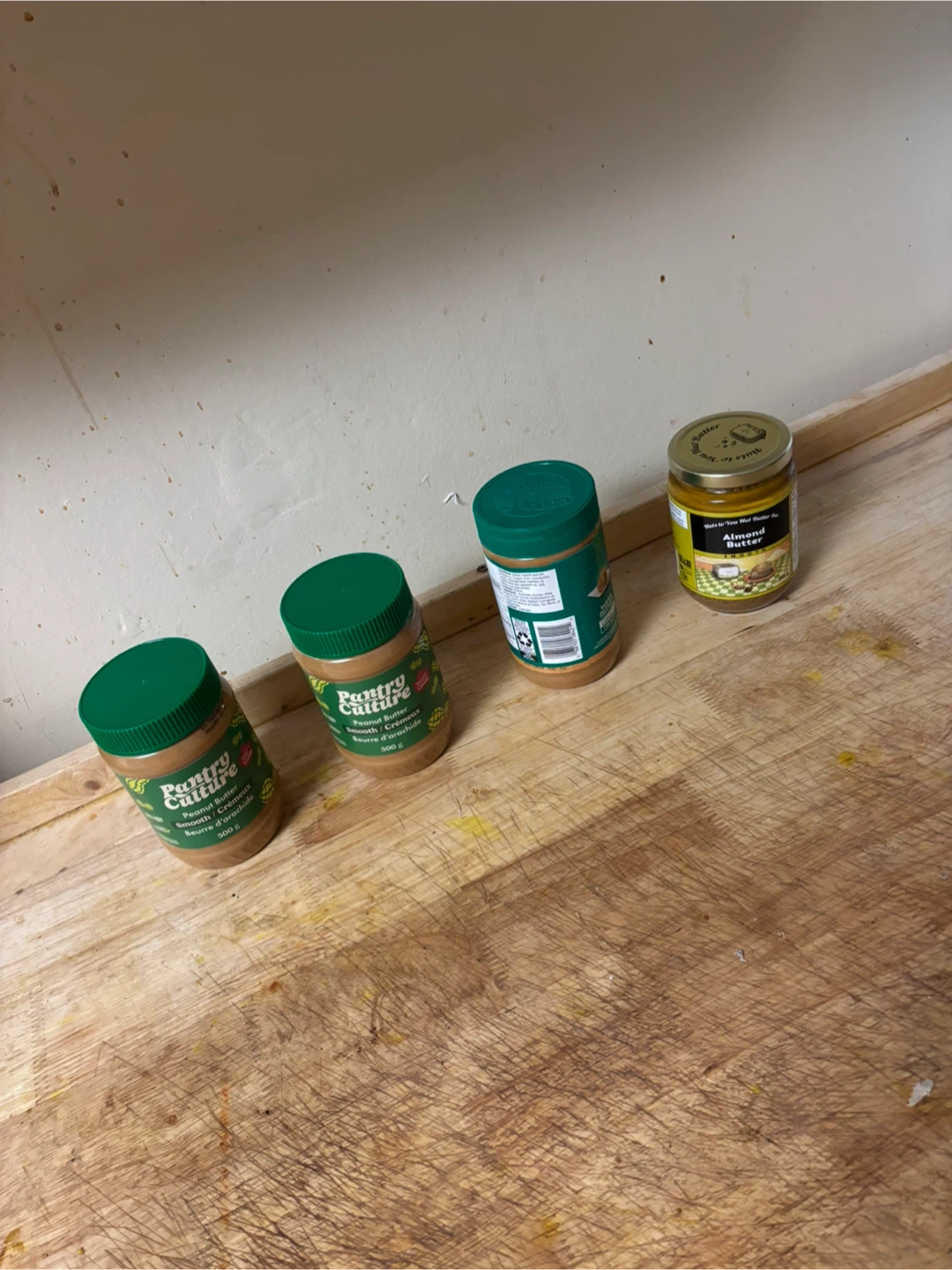 4x Pantry Culture Peanut Butter and Almond Butter Bundle