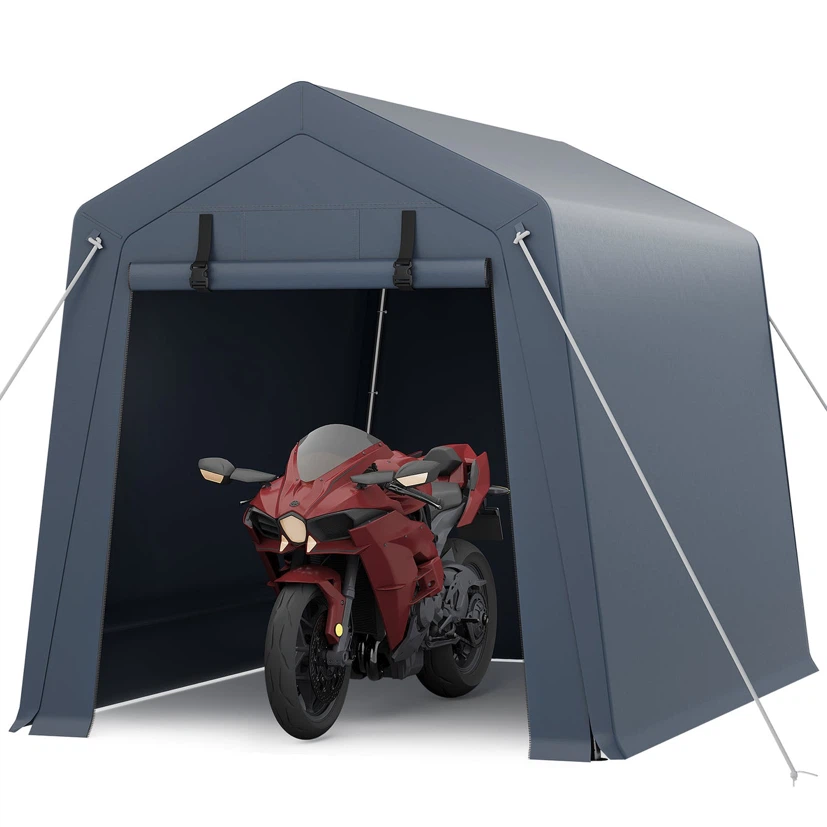 Garvee 6 × 8 FT Portable Outdoor Storage Shed