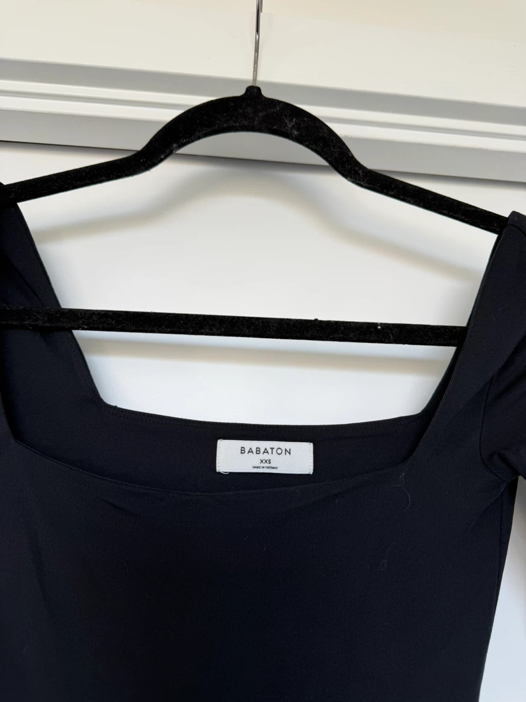 Babaton Black Long Sleeve Bodysuit XXS - photo 3