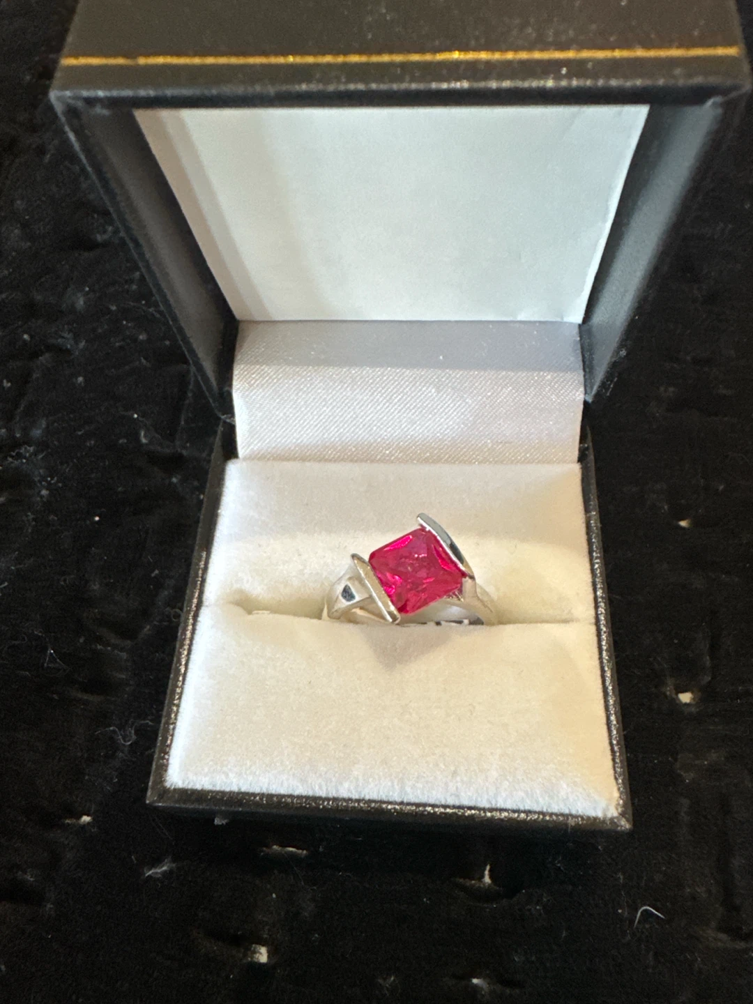 Pink Stone Ring