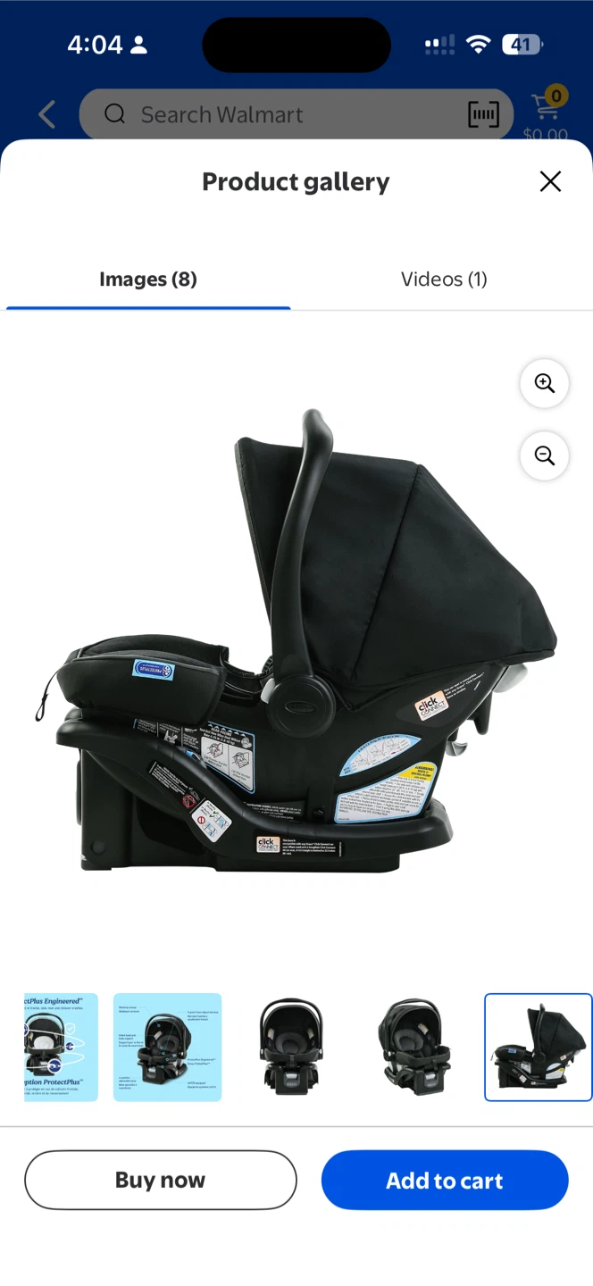 Graco Infant Car Seat with Base