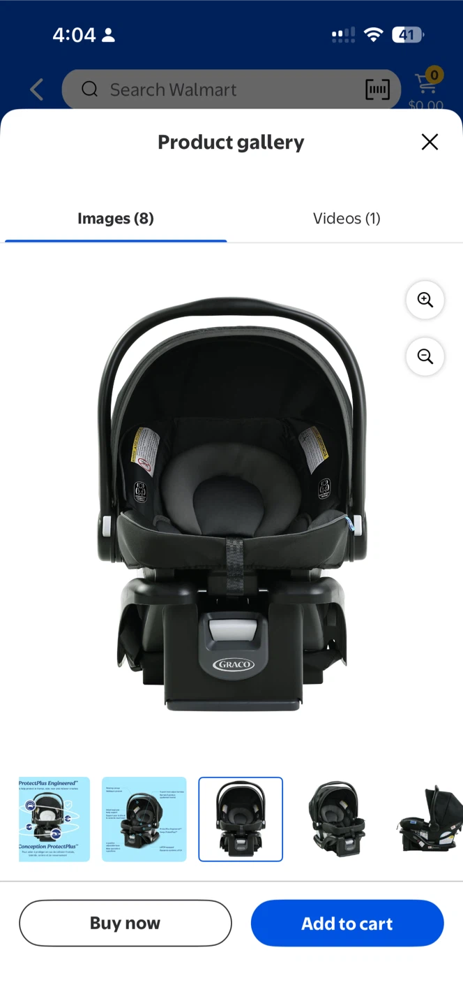 Graco Infant Car Seat with Base - photo 3