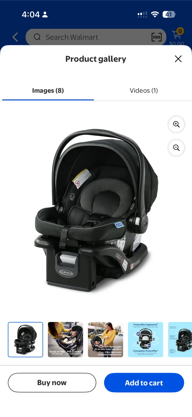 Graco Infant Car Seat with Base - photo 4