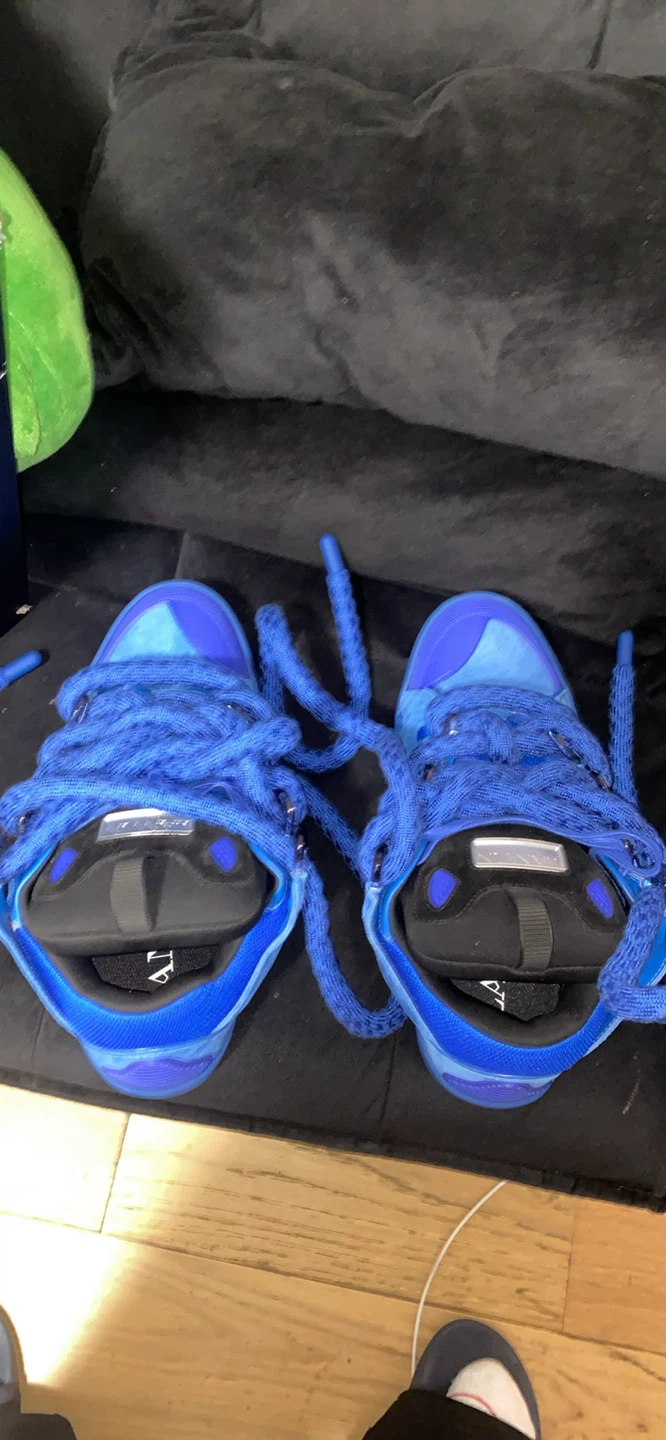 Lanvin Curb Sneakers Blue - photo 3