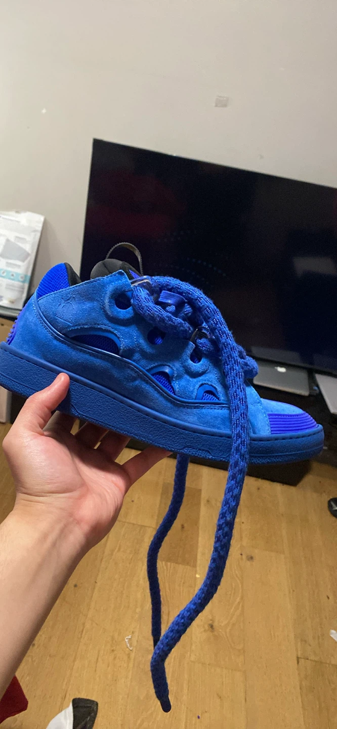 Lanvin Curb Sneakers Blue - photo 5