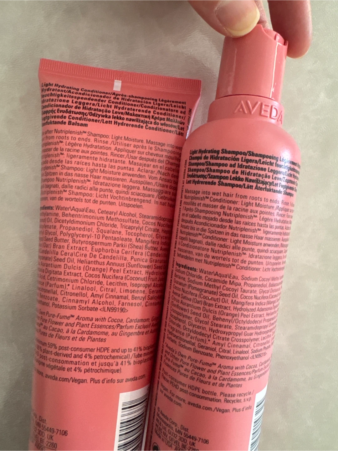Aveda Nutriplenish Light Moisture Shampoo & Conditioner - photo 2