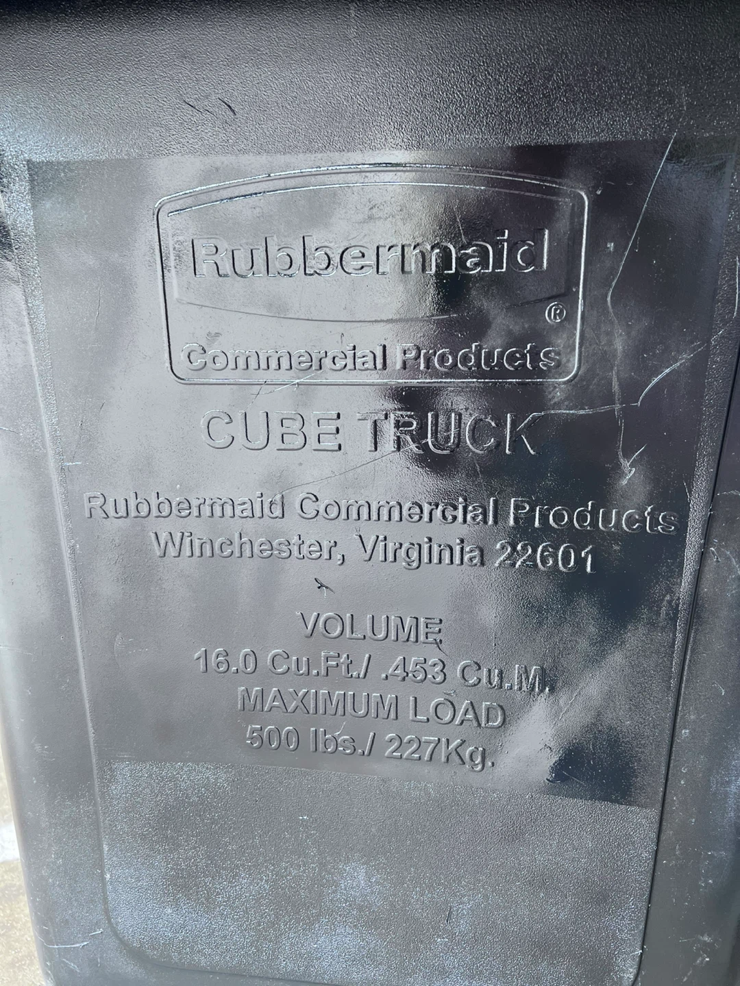 Rubbermaid Commercial Products Cube Truck - photo 4
