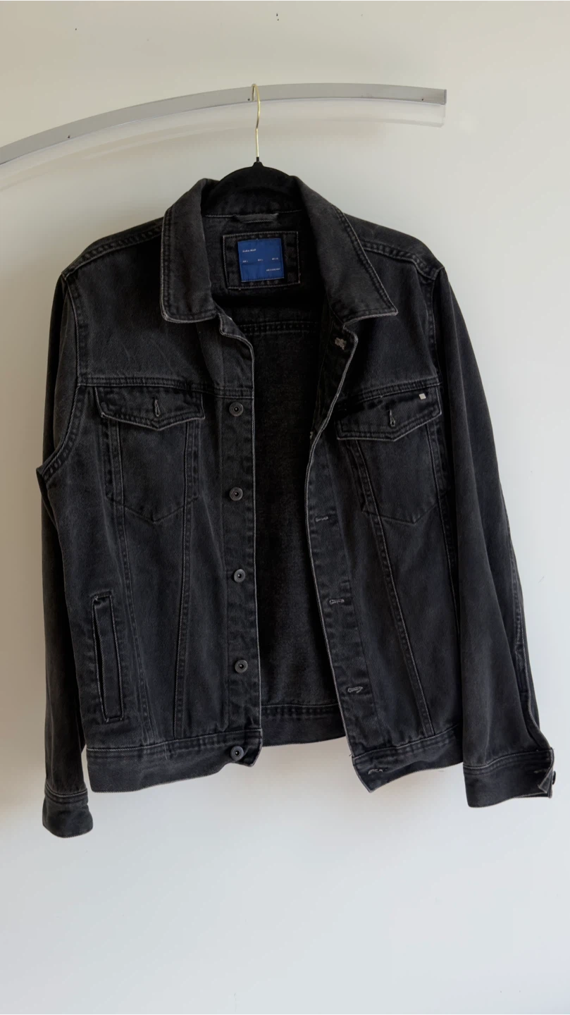 Zara Man Black Denim Jacket - photo 4