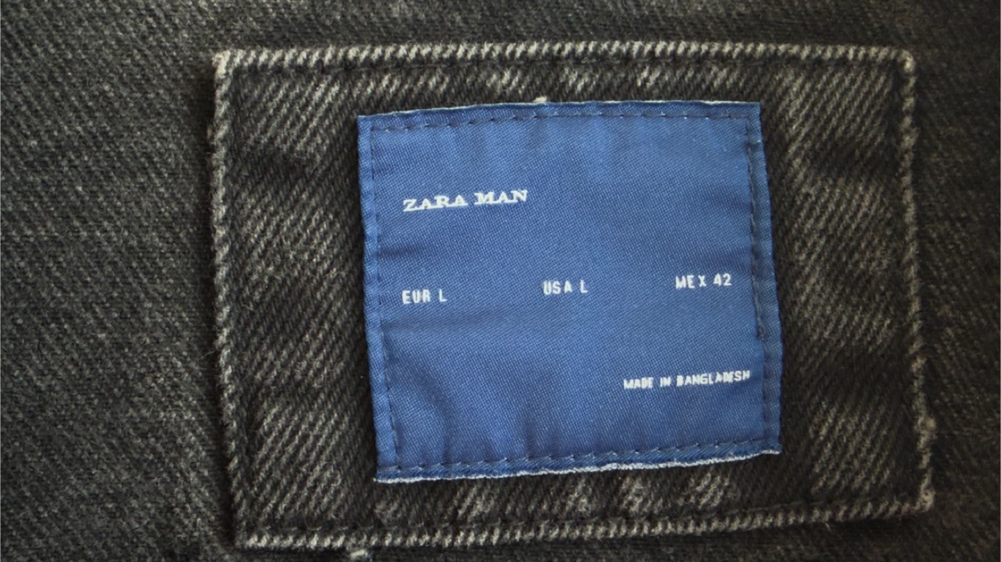 Zara Man Black Denim Jacket - photo 5