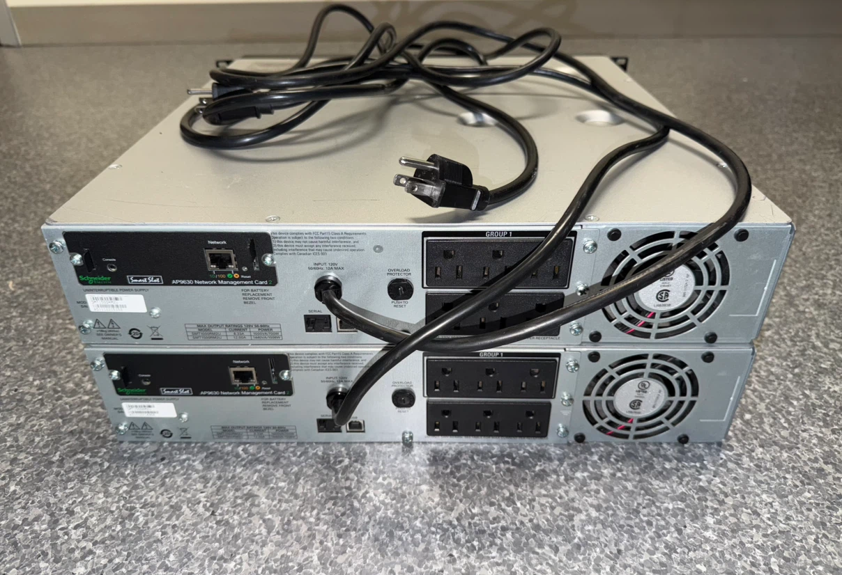 APC Smart-UPS 1500VA, 120V, 6x NEMA 5-15R outlets w/ AP9630 card - photo 2