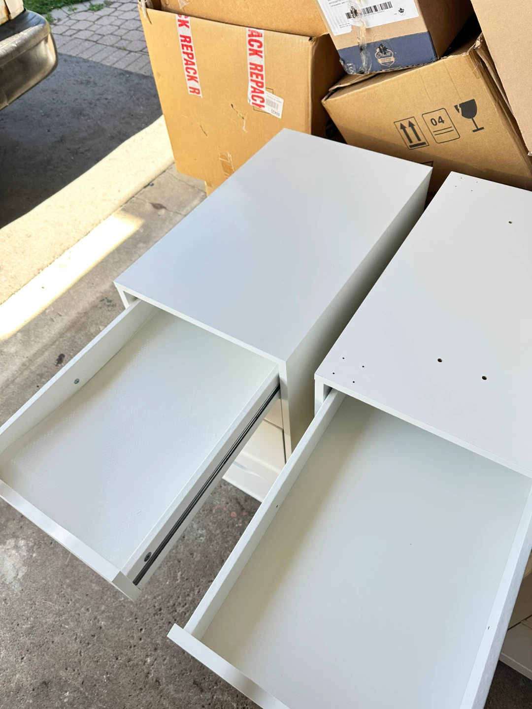 Two IKEA Alex Drawer Units - photo 3