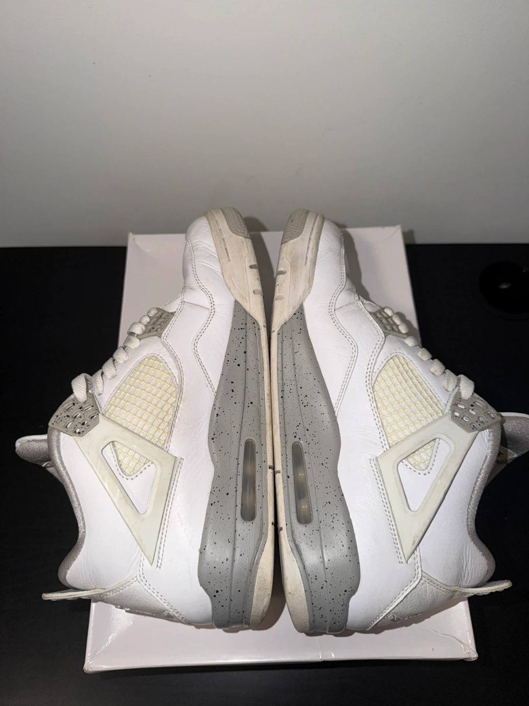Jordan 4 Retro White Oreo 2021 (SIZE 9 US MEN) - photo 5