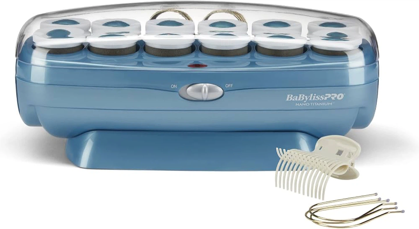 BabylissPRO Nano Titanium Professional Hot Rollers - Brand new