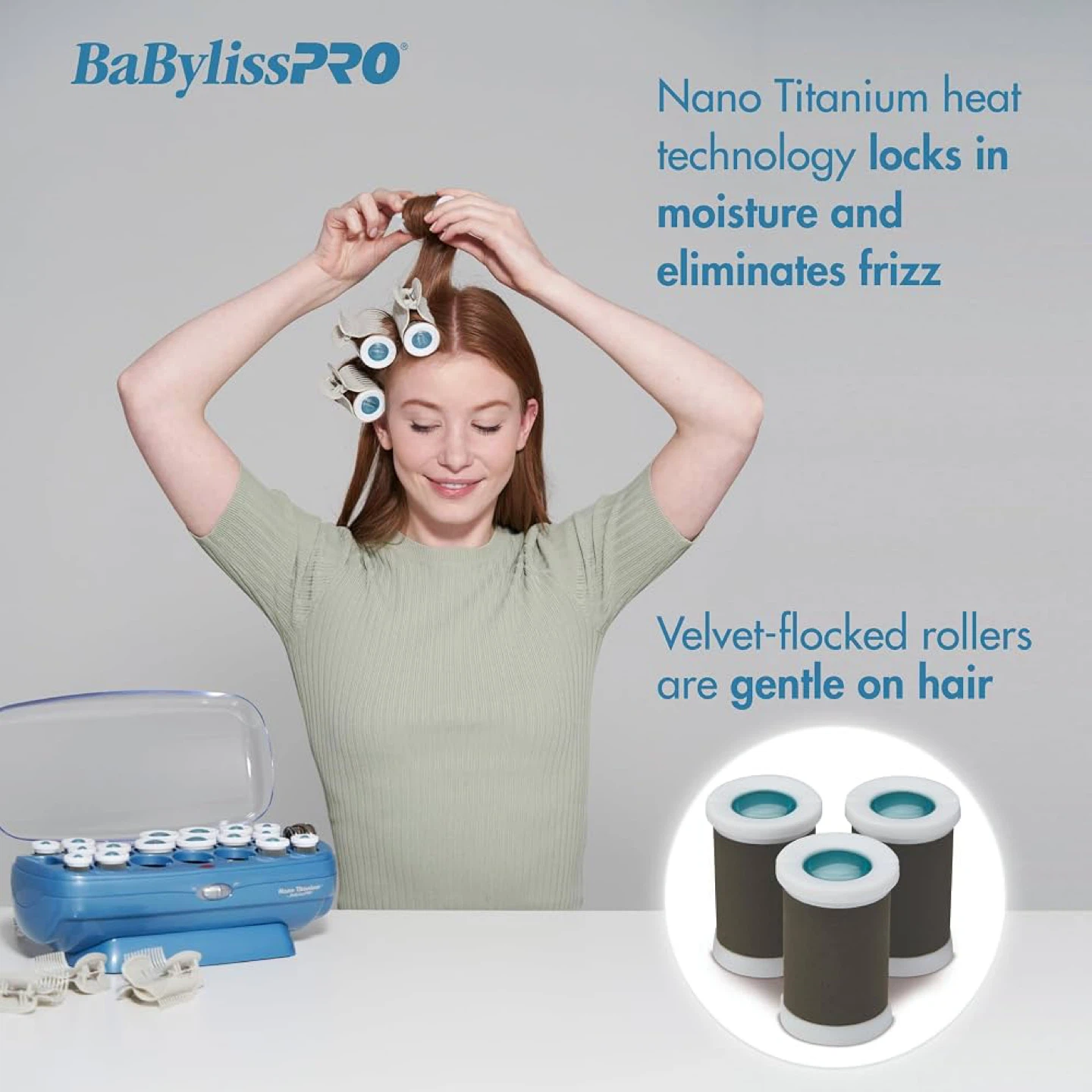 BabylissPRO Nano Titanium Professional Hot Rollers - Brand new - photo 3