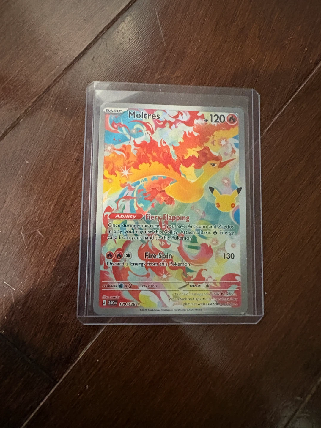 Moltres 30th anniversary