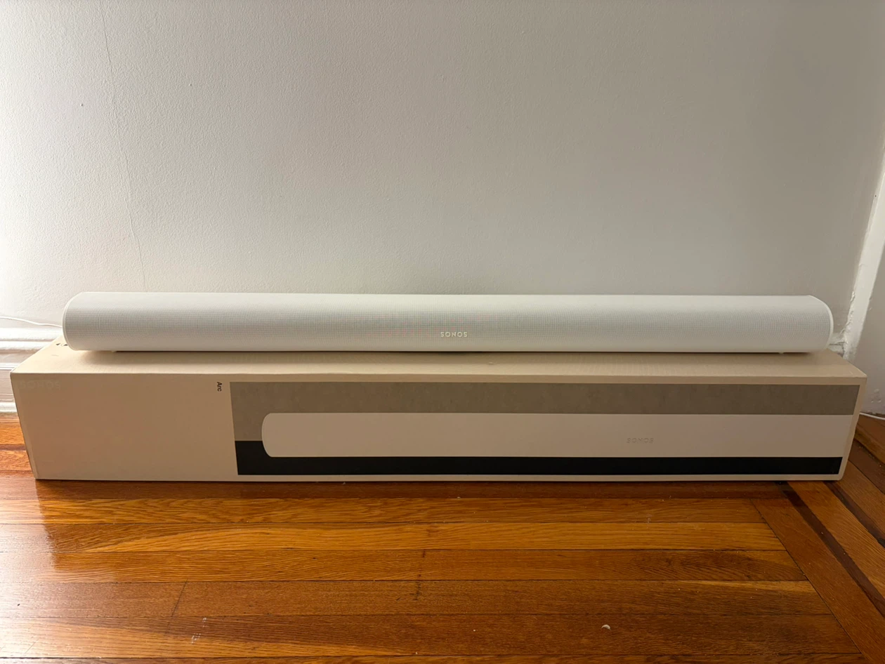 Sonos Arc Soundbar and Subwoofer