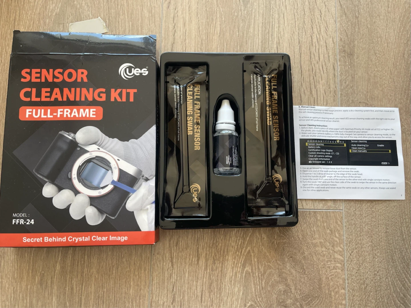 UES Full-Frame Camera Sensor Cleaning Kit FFR-24 - photo 2