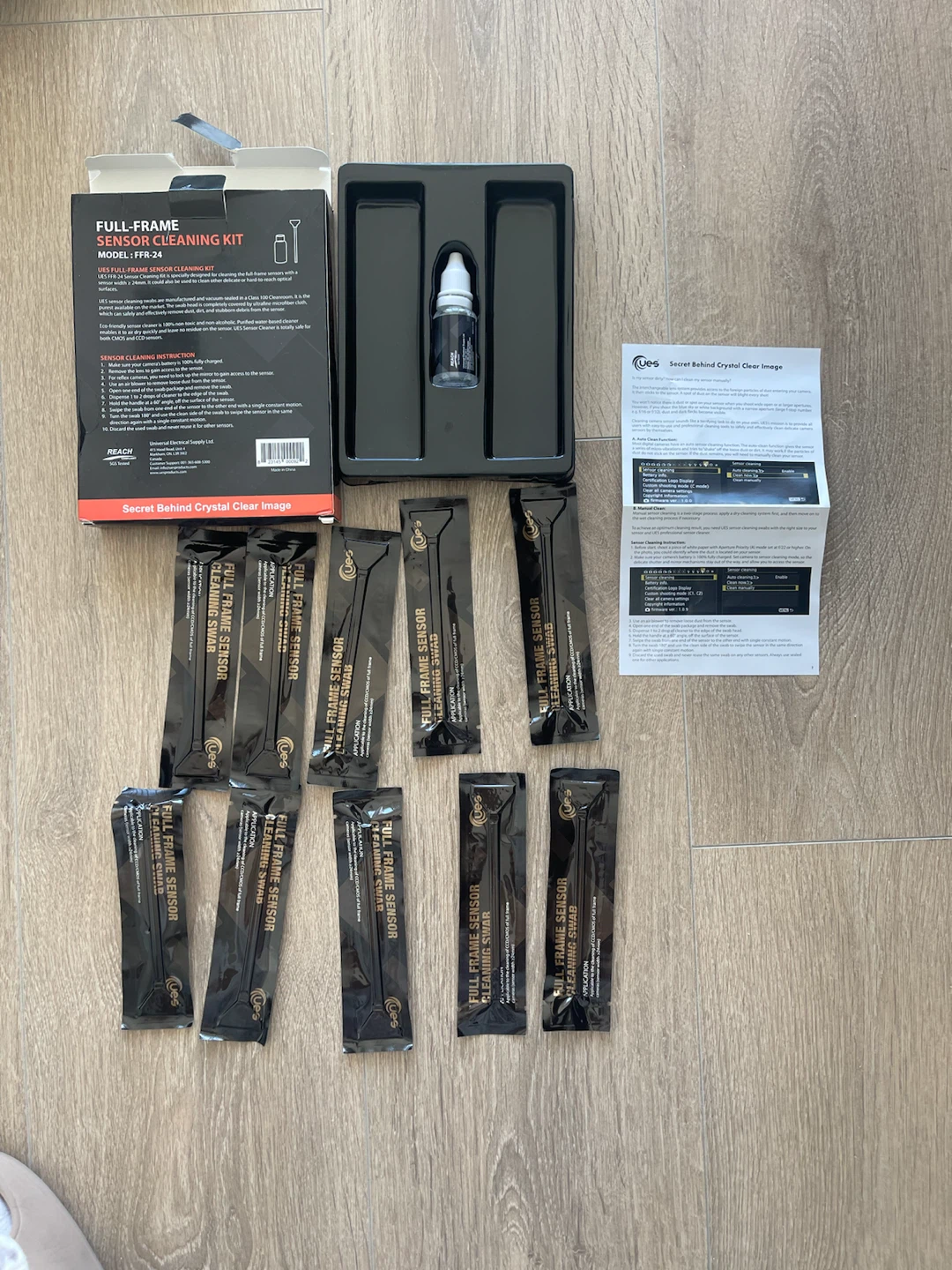 UES Full-Frame Camera Sensor Cleaning Kit FFR-24 - photo 3