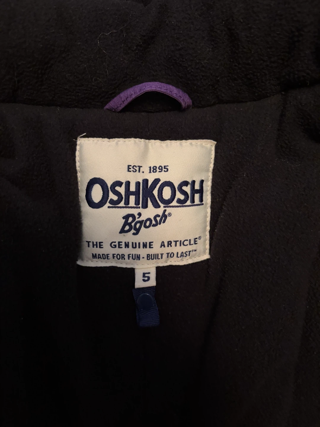 Oshkosh Girls Snowsuit - size 5 - photo 4
