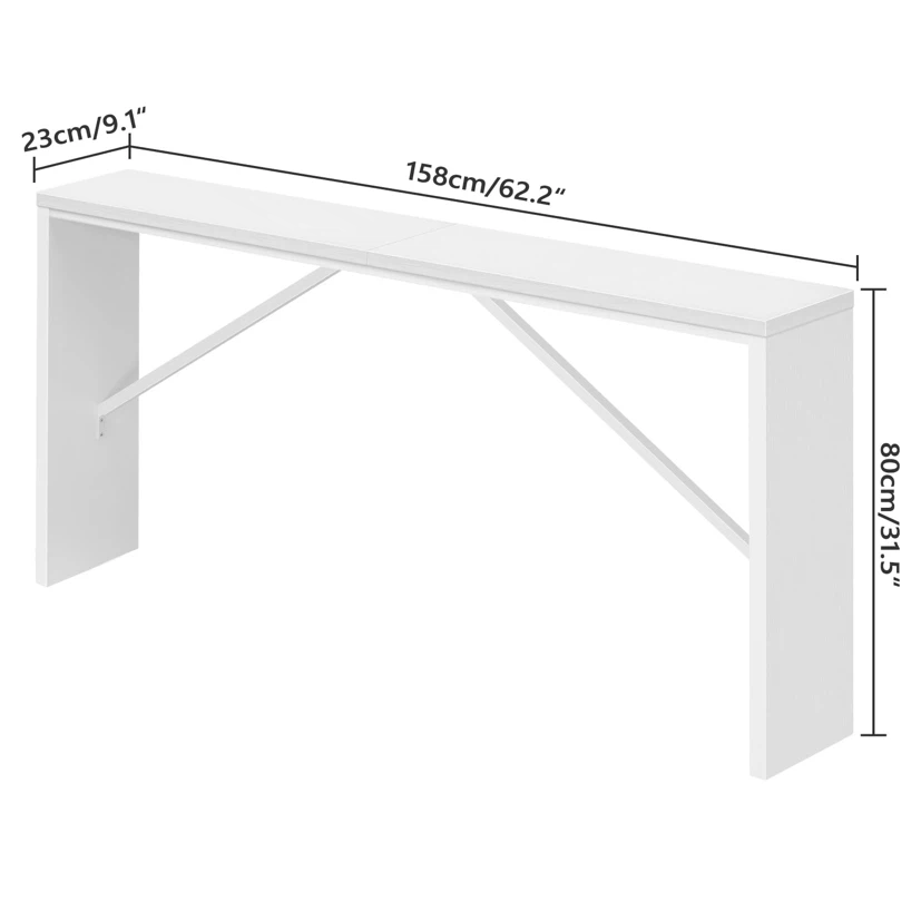 MAHANCRIS Entryway Table, Sofa Table, Console Table - photo 2