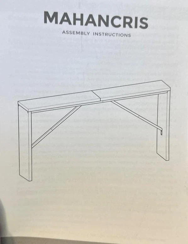 MAHANCRIS Entryway Table, Sofa Table, Console Table - photo 5