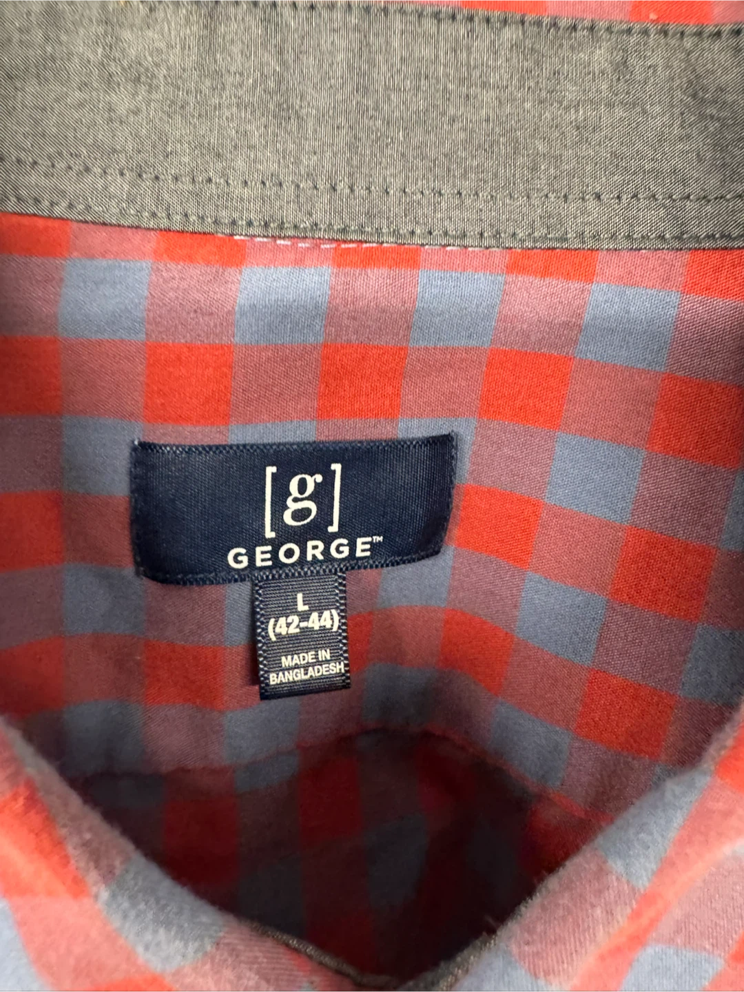 George Button-Down Gingham Shirt - photo 2