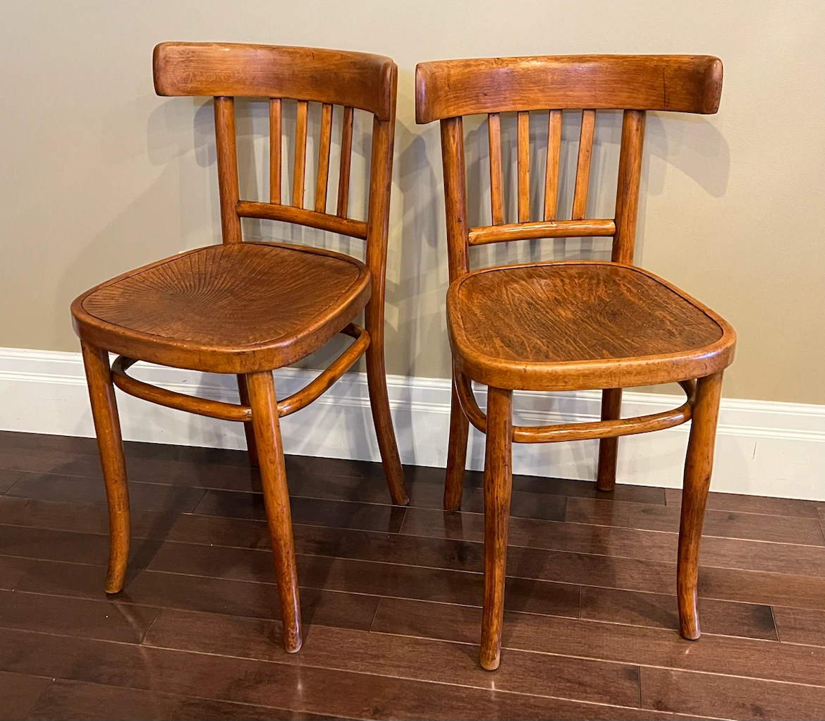Antique European Bentwood Bistro Chairs