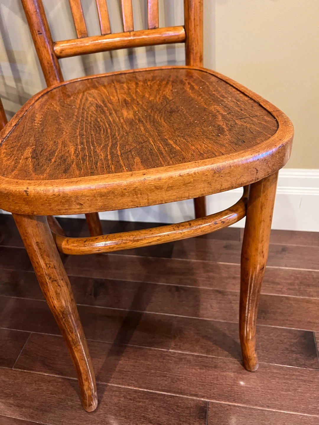 Antique European Bentwood Bistro Chairs - photo 3