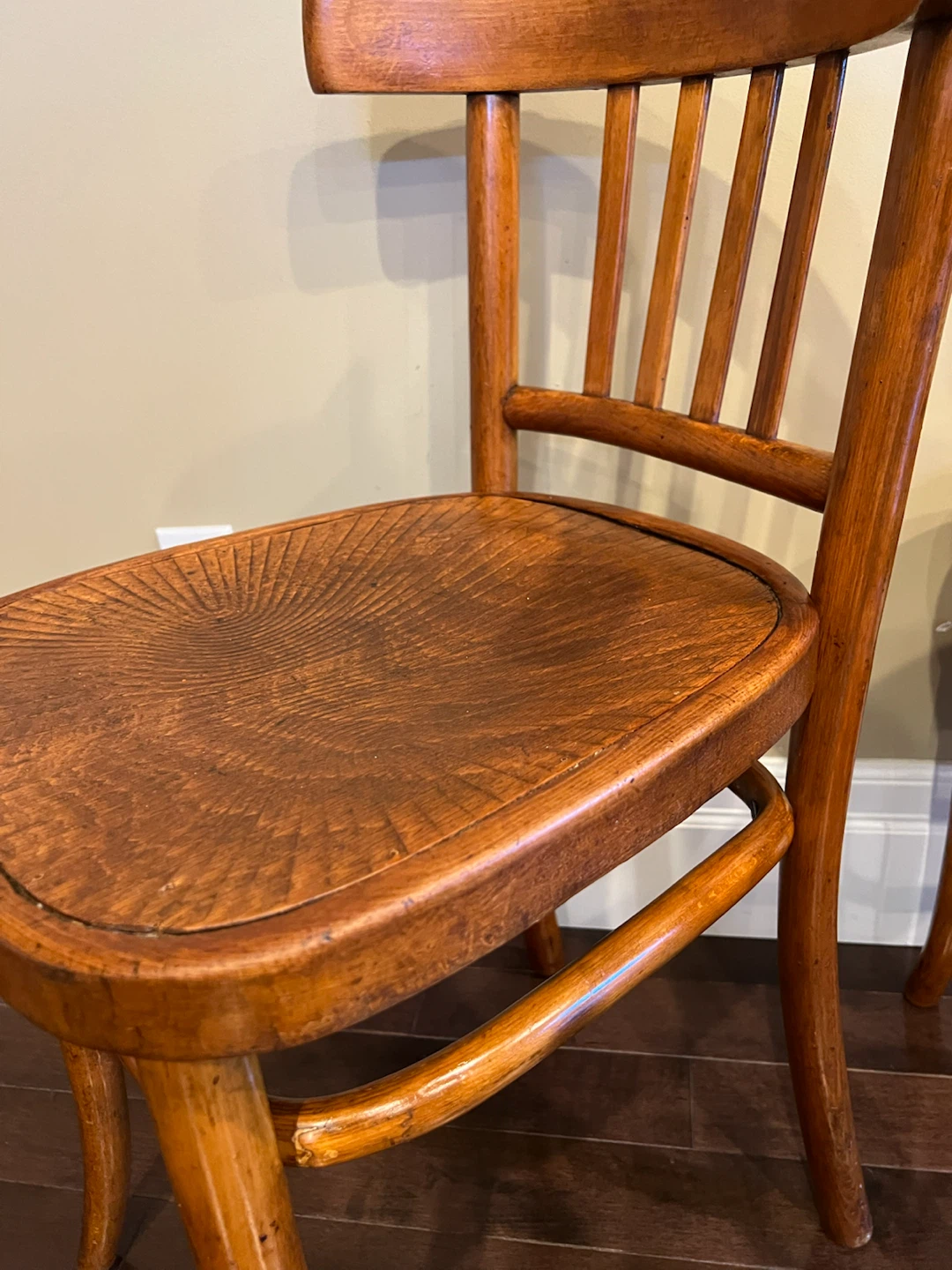 Antique European Bentwood Bistro Chairs - photo 5