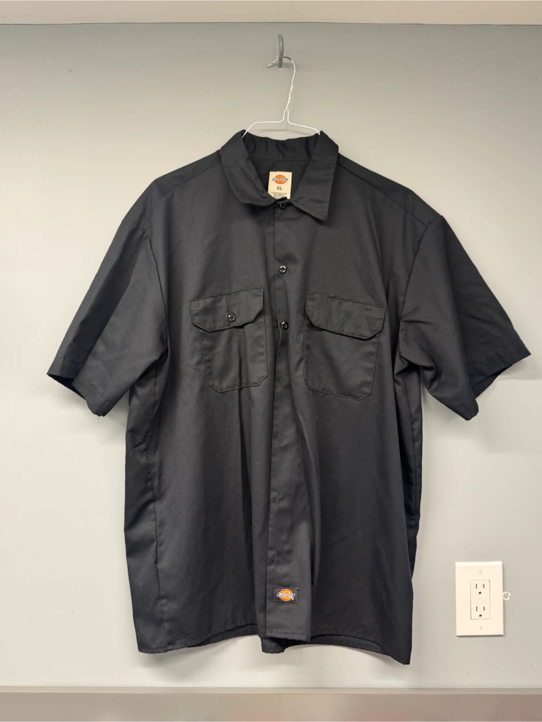 Dickies Short Sleeve Work Shirt Black
