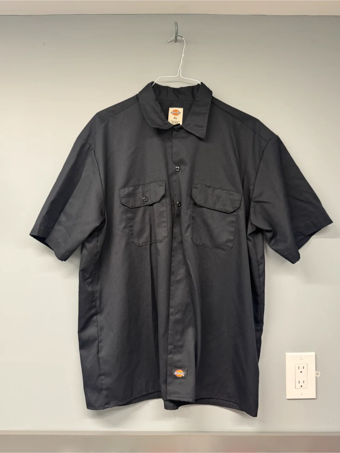 Dickies Short Sleeve Work Shirt Black