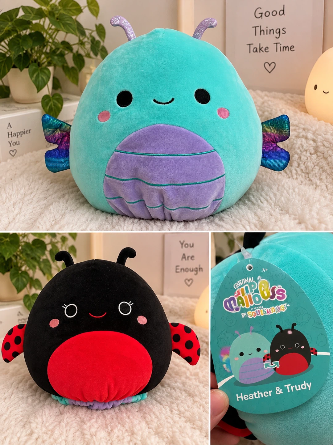 Squishmallows Flip-a-Mallows Heather and Trudy